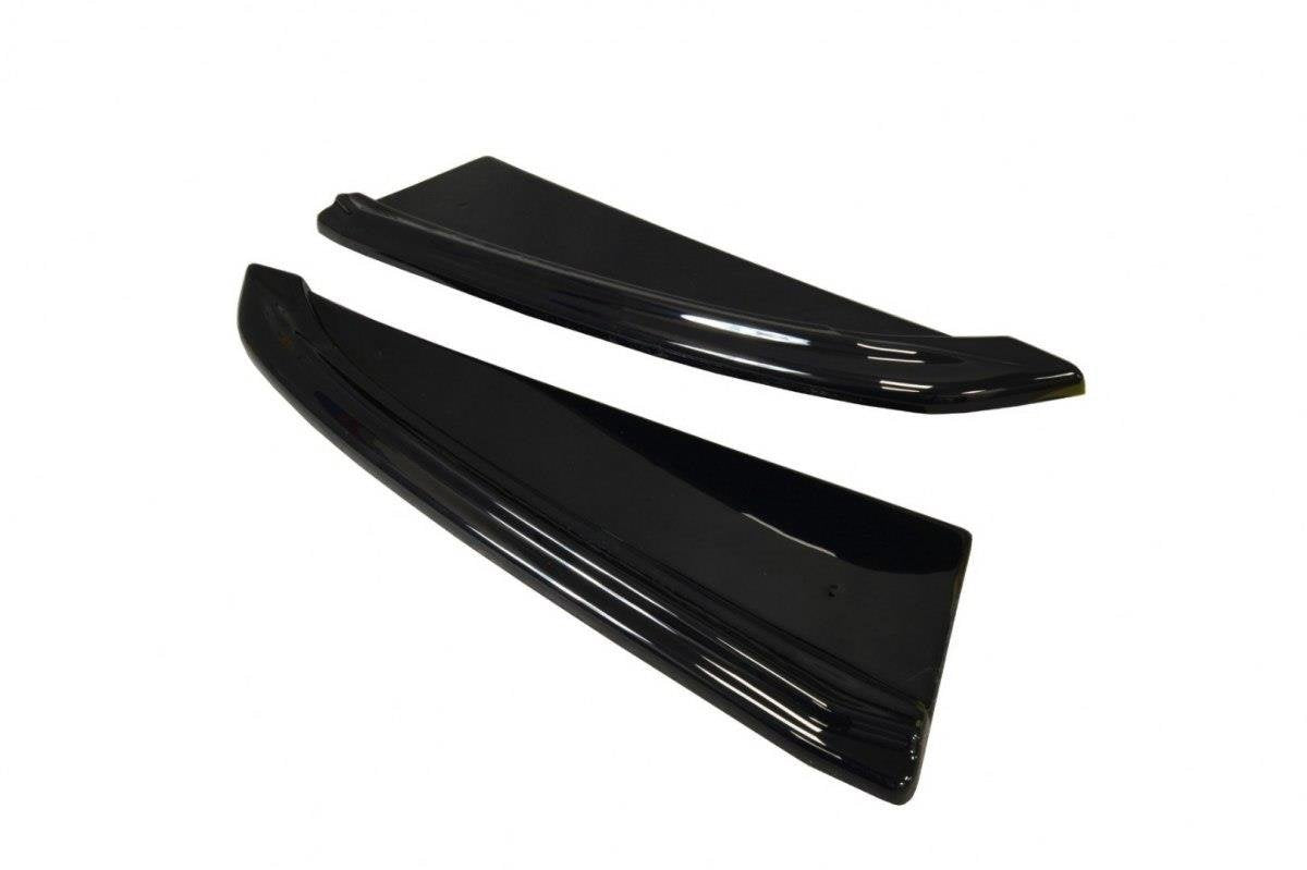Heck Ansatz Flaps Diffusor für Audi A8 D4 Carbon Look