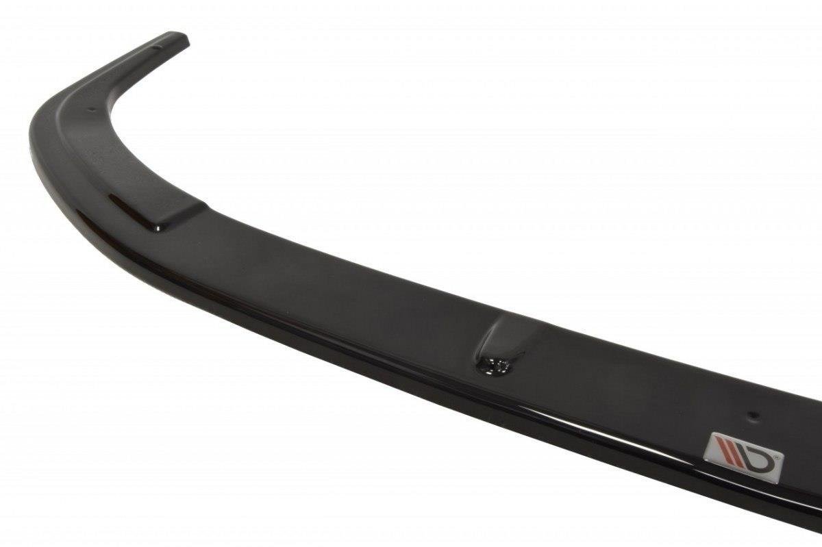 Front Ansatz V.2 für Mitsubishi Lancer Evo X schwarz Hochglanz