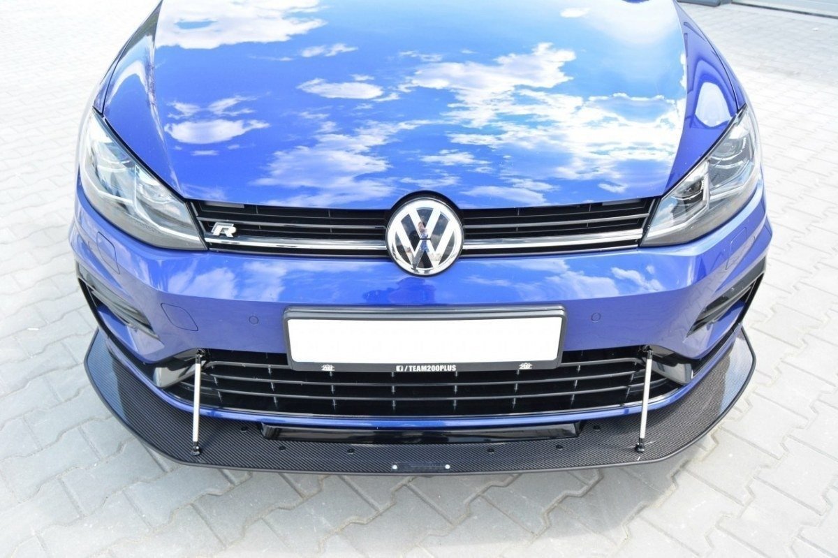 VW GOLF 7 R Facelift - HYBRID Racing Front Ansatz passend für Carbon Look