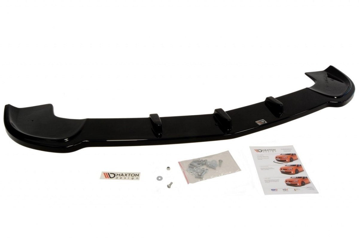 Front Ansatz für MERCEDES SLK R171 (FÜR ME-SLK-R171-AMG204-F1) schwarz Hochglanz