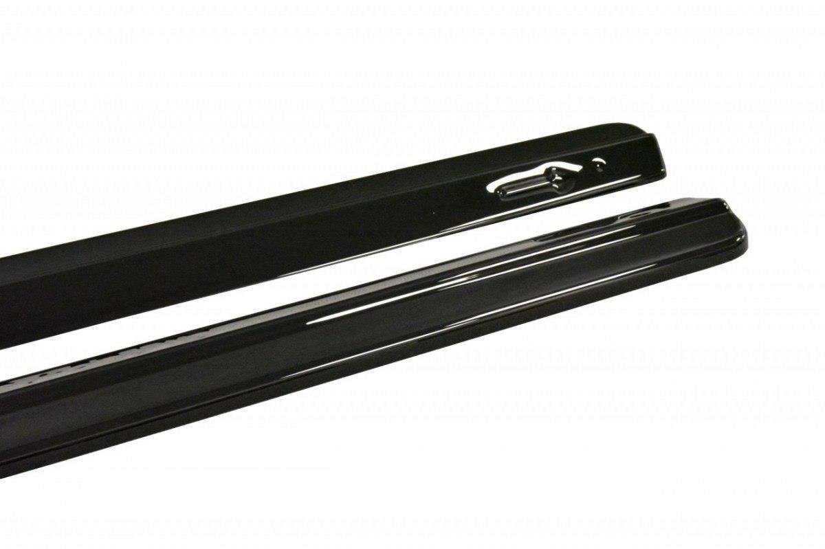 Seitenschweller Ansatz für VOLVO V50F R-DESIGN Carbon Look