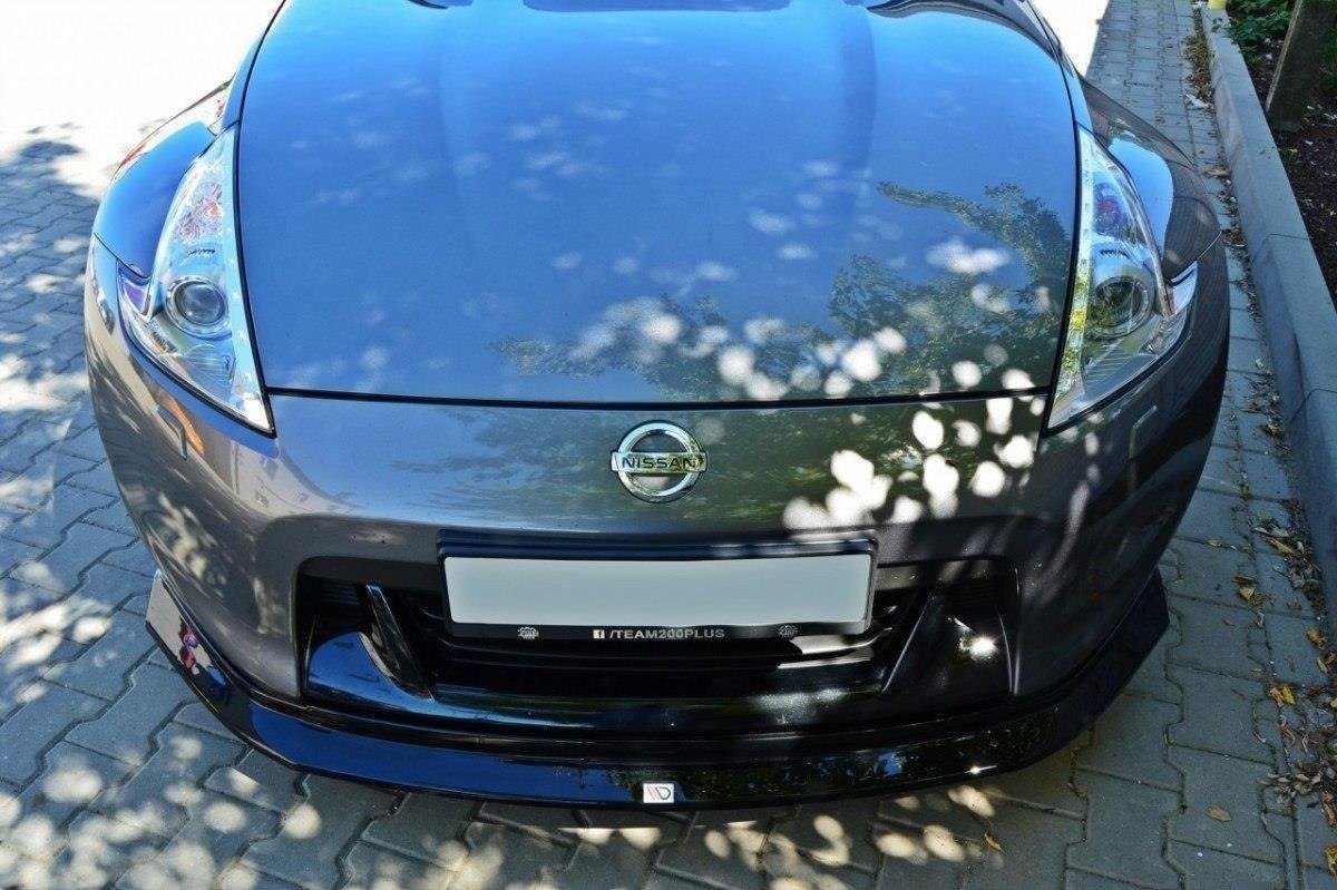 Front Ansatz für Nissan 370Z schwarz Hochglanz