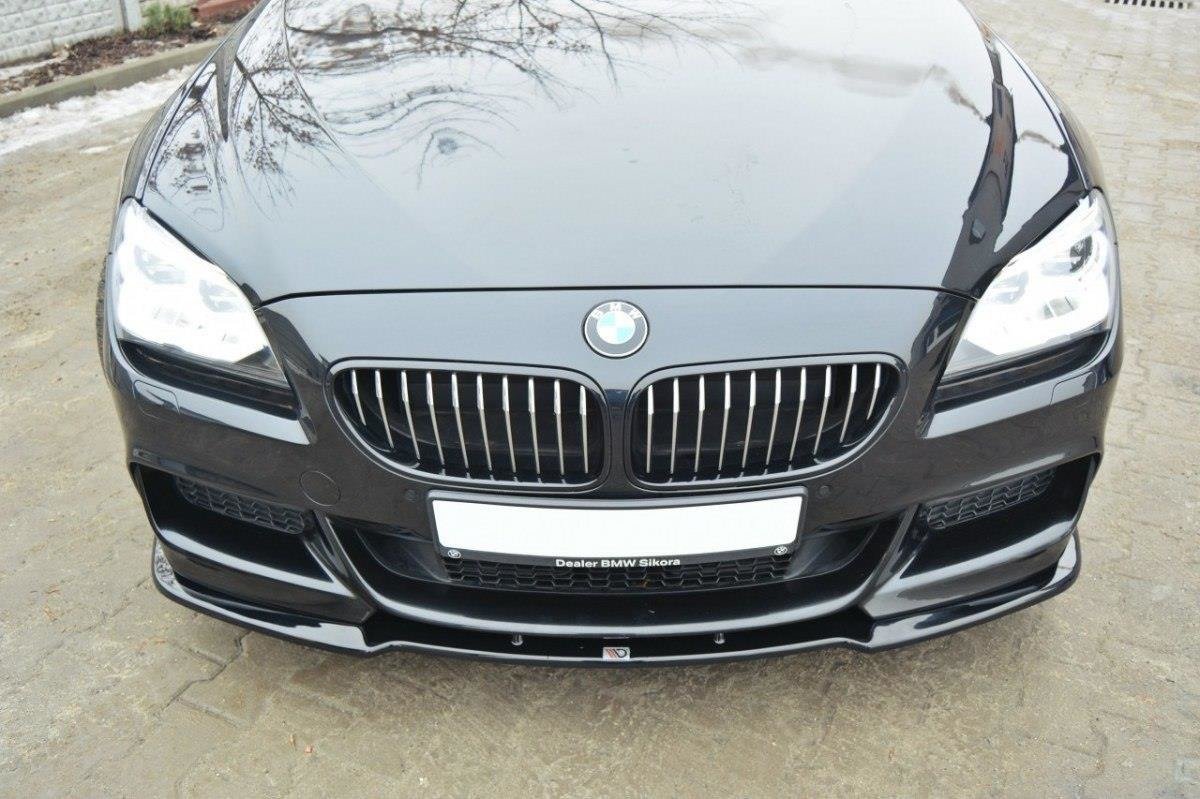 Front Ansatz für BMW 6er Gran Coupé M Paket schwarz Hochglanz
