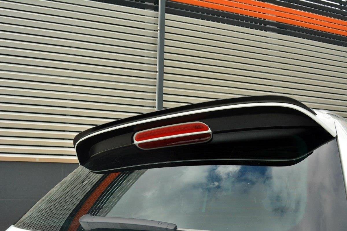 Spoiler CAP für Vw Tiguan Mk2 R-Line schwarz Hochglanz