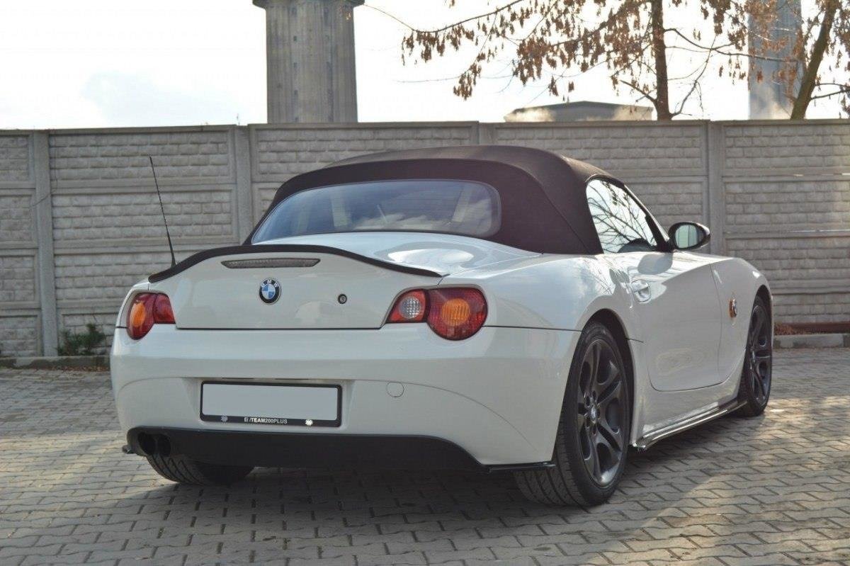 Spoiler CAP für BMW Z4 E85 vor Facelift schwarz Hochglanz