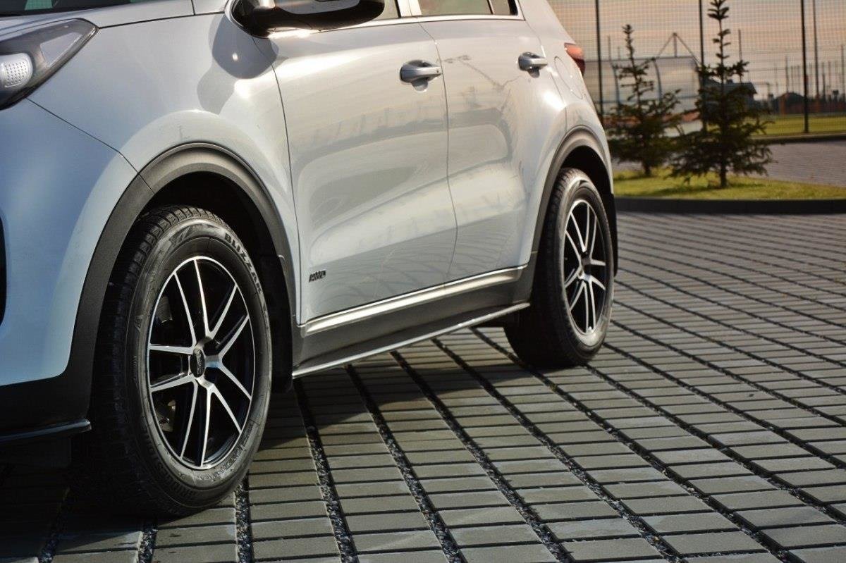 Seitenschweller Ansatz für KIA SPORTAGE mk4 GT-Line Carbon Look
