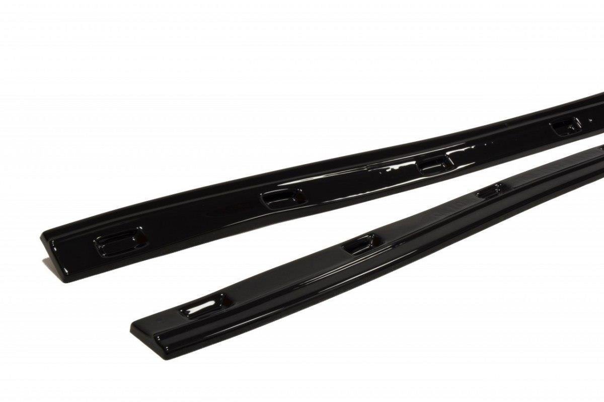 Seitenschweller Ansatz für HONDA CIVIC VIII TYPE S/R schwarz Hochglanz