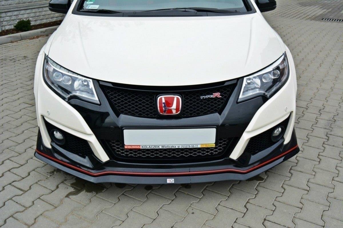 Front Ansatz für v.2 HONDA CIVIC IX TYPE R Carbon Look