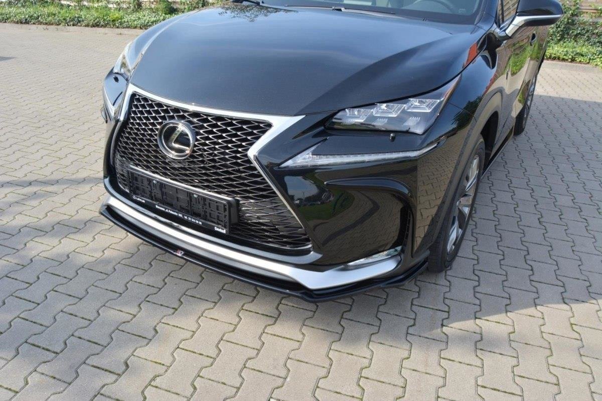 Front Ansatz V.1 für Lexus NX Mk1 F-Sport schwarz matt