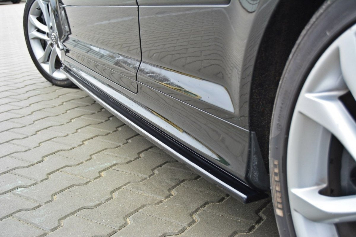 Seitenschweller Ansatz für Audi S3 8P / S3 8P FL / RS3 8P schwarz Hochglanz