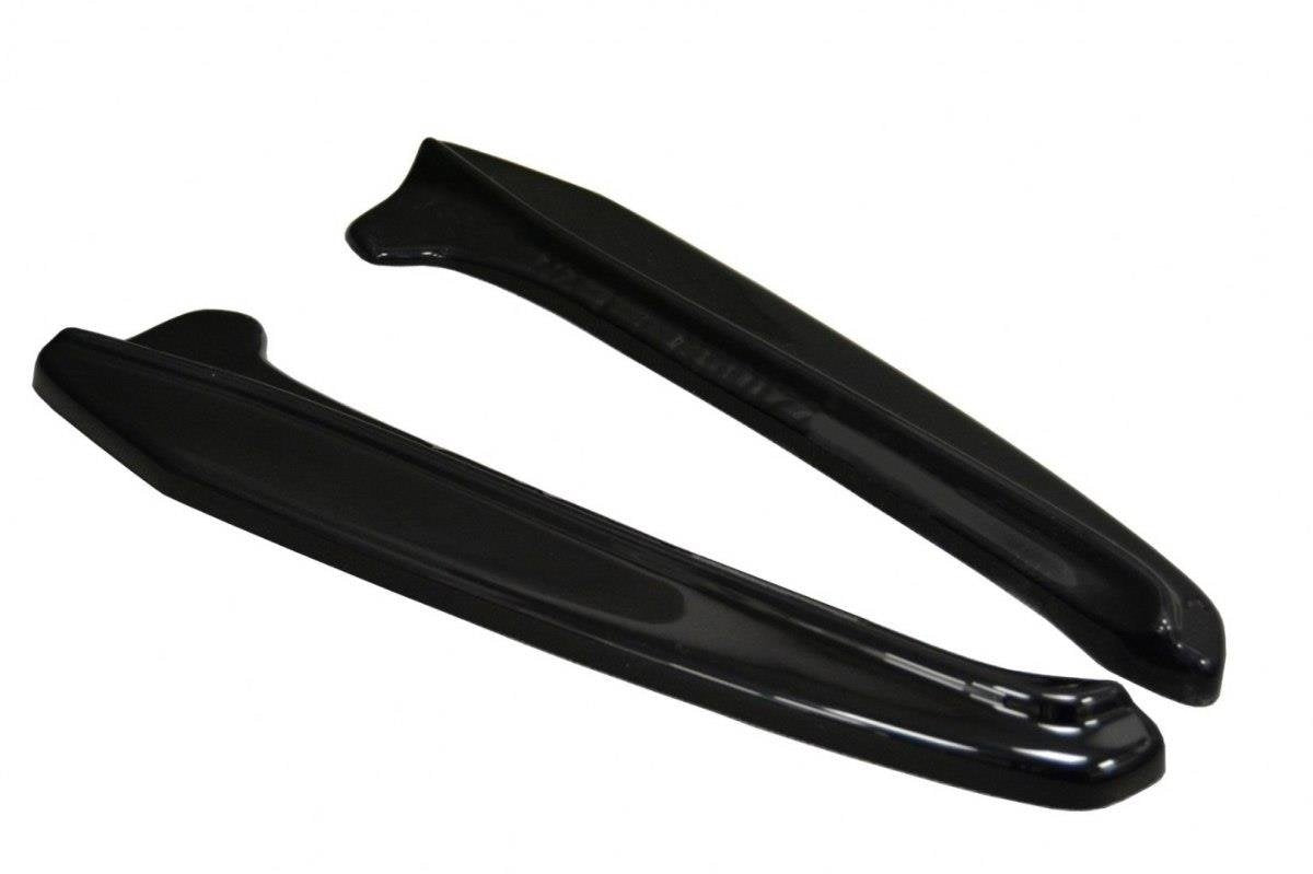 Heck Ansatz Flaps Diffusor für Lexus NX Mk1 T schwarz Hochglanz