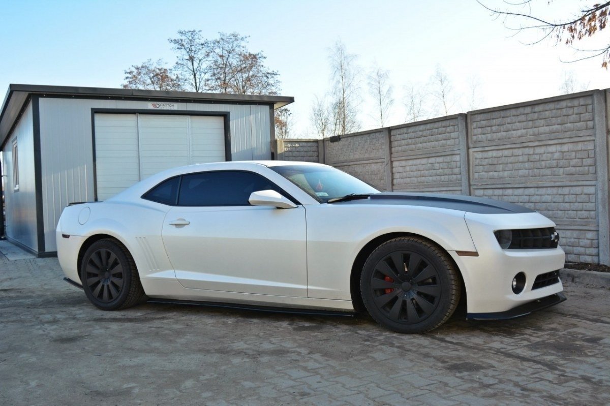 Seitenschweller Ansatz für CHEVROLET CAMARO V SS - US, EU VERSION (vor Facelift) Carbon Look