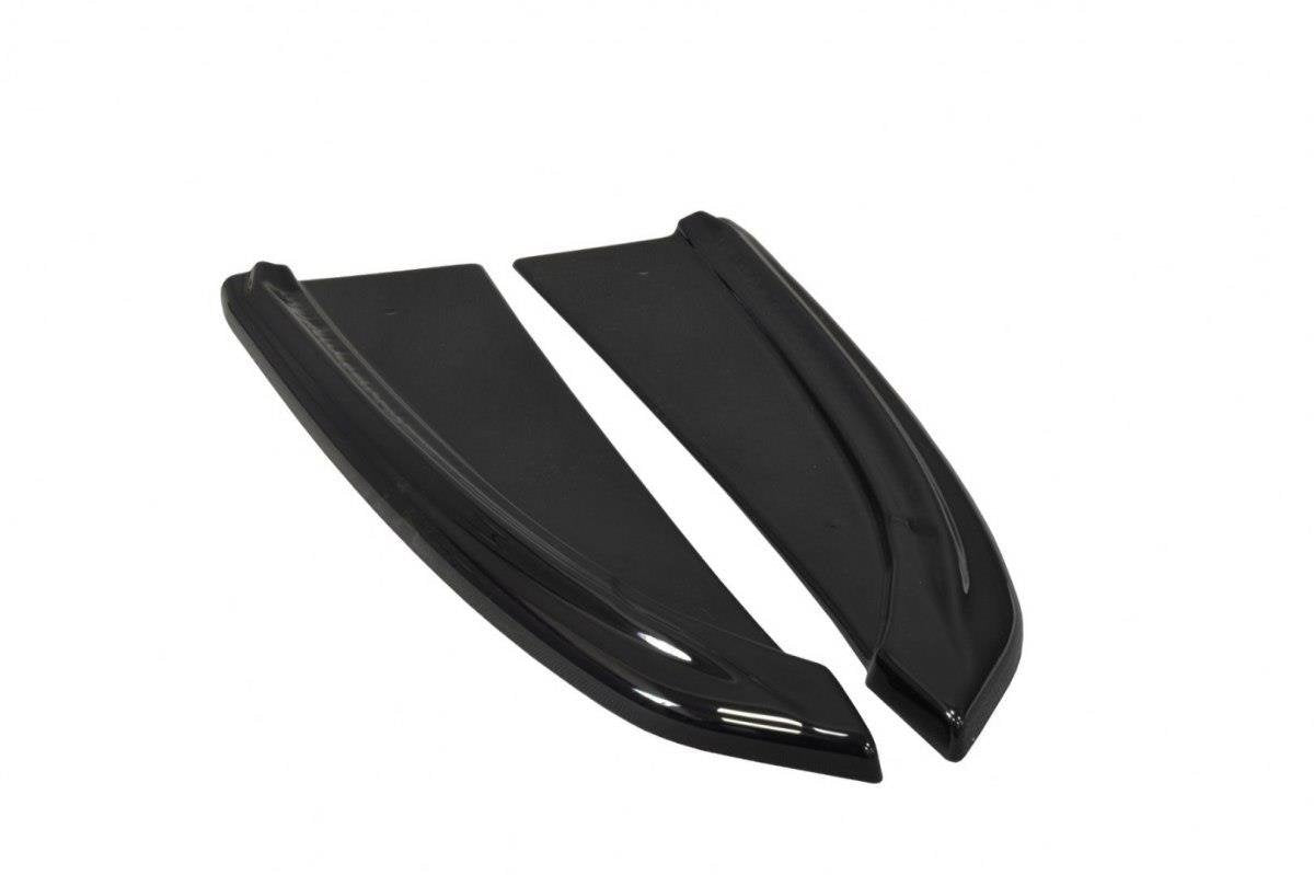 Heck Ansatz Flaps Diffusor für Audi A8 D4 Carbon Look