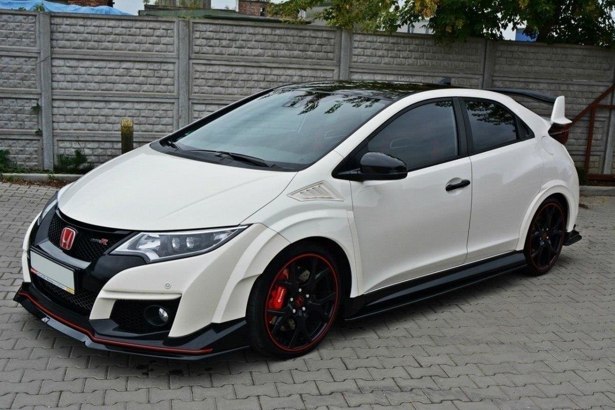 Front Ansatz für v.2 HONDA CIVIC IX TYPE R Carbon Look