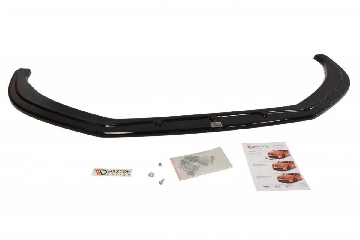 Front Ansatz für VW Passat CC R36 RLINE (vor Facelift) schwarz Hochglanz