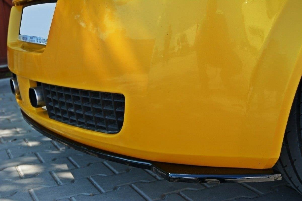 Diffusor Heck Ansatz für RENAULT MEGANE II RS schwarz Hochglanz