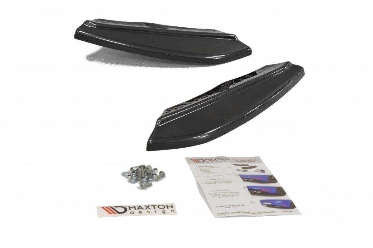 Heck Ansatz Flaps Diffusor für Alfa Romeo Brera schwarz matt