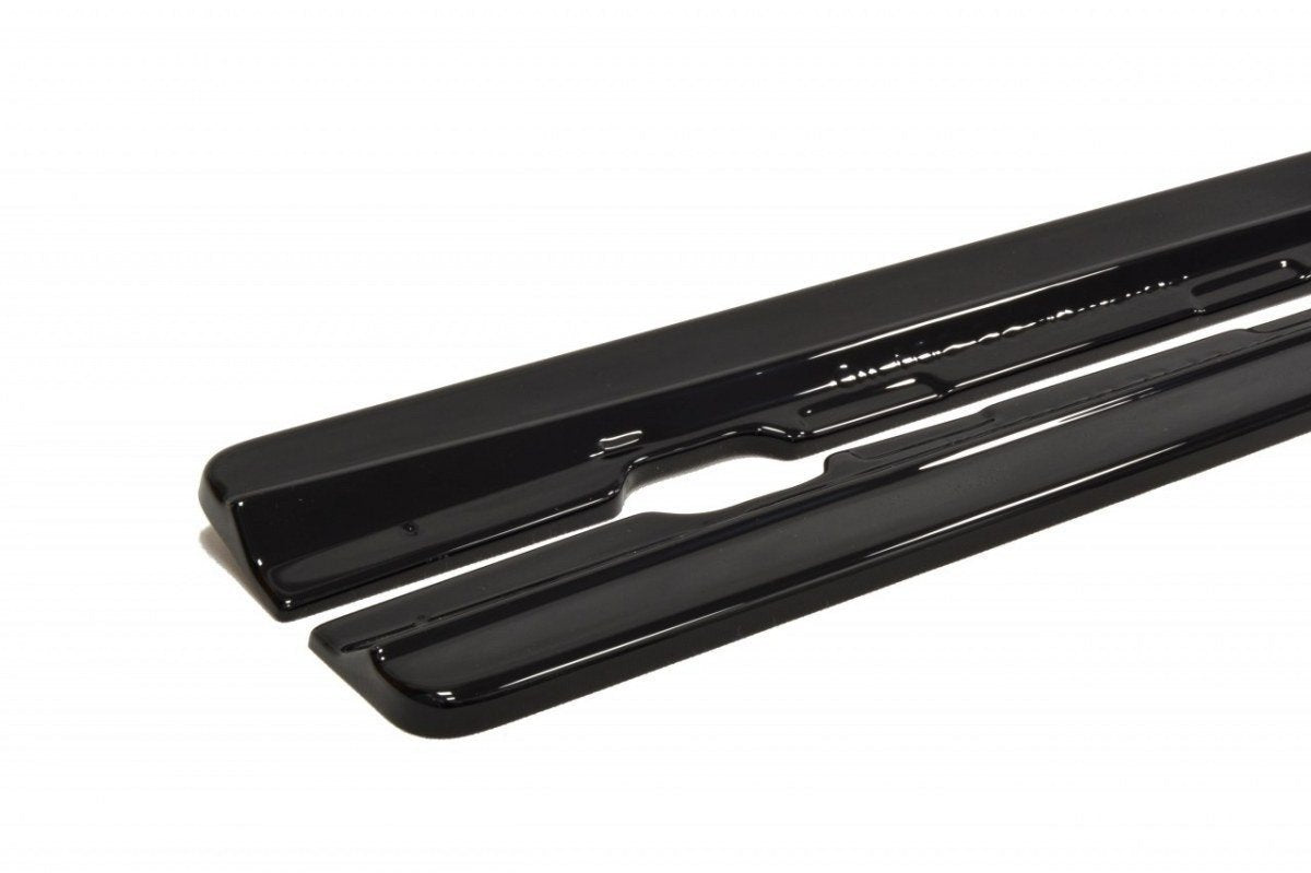 Seitenschweller Ansatz für Chevrolet Camaro SS / Standard Mk5 schwarz Hochglanz