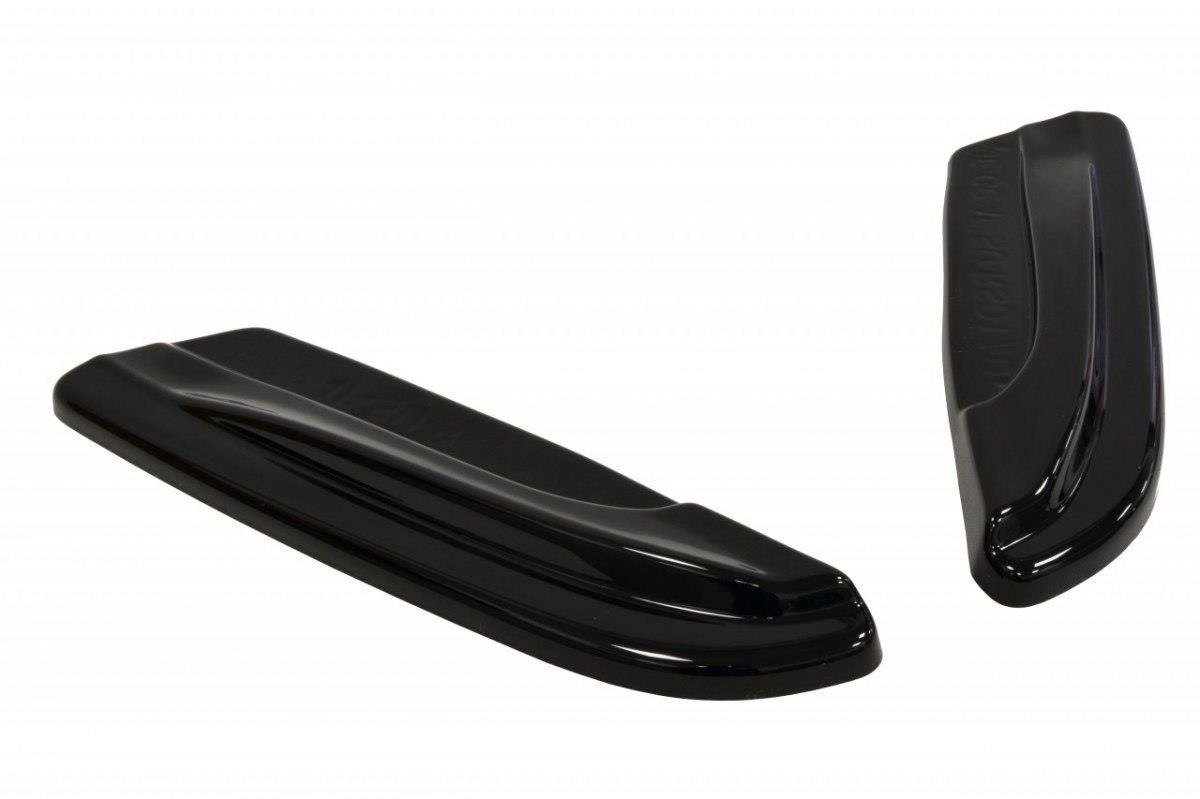 Heck Ansatz Flaps Diffusor für Jeep Grand Cherokee WK2 Summit Facelift schwarz Hochglanz