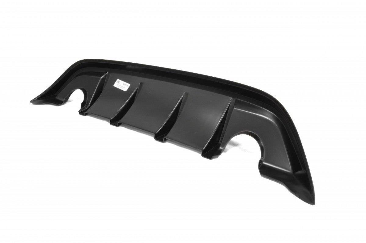 Diffusor Heck Ansatz für FORD FOCUS II ST FACELIFT Carbon Look