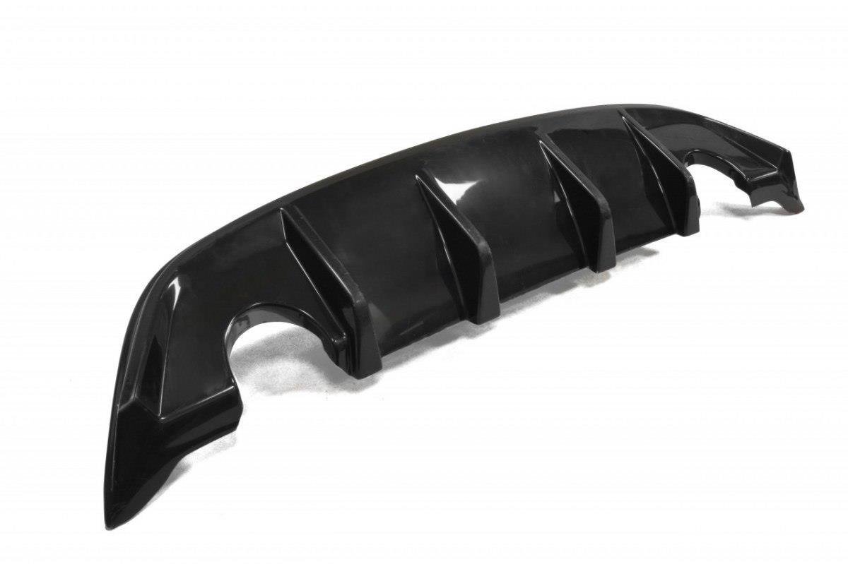 Diffusor Heck Ansatz für FORD FOCUS II ST FACELIFT Carbon Look