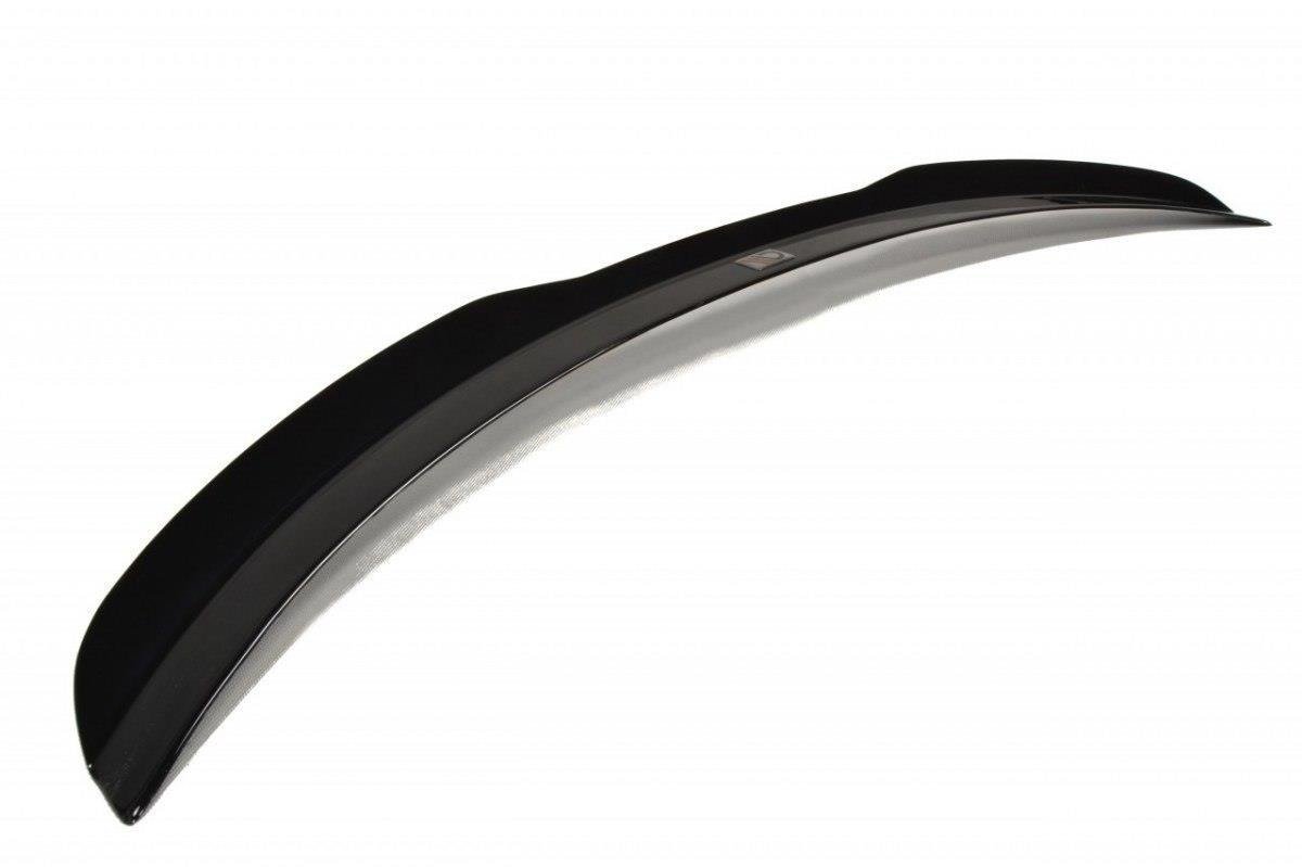 Spoiler CAP für RENAULT MEGANE II schwarz Hochglanz