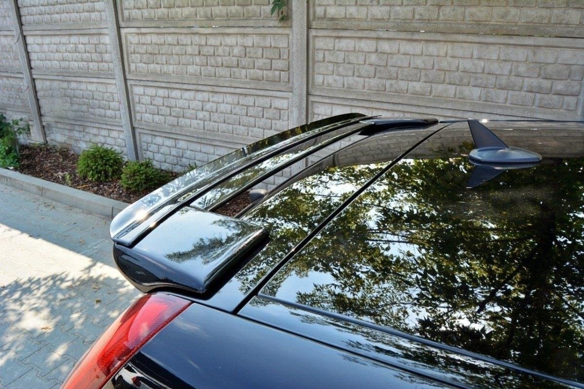 Spoiler CAP für VOLVO V50F R-DESIGN schwarz Hochglanz