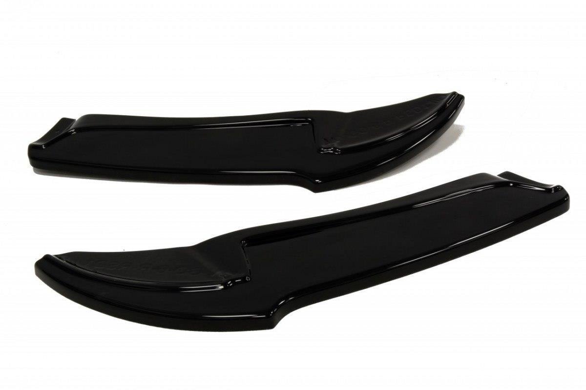 Heck Ansatz Flaps Diffusor für VW GOLF 6 R schwarz matt