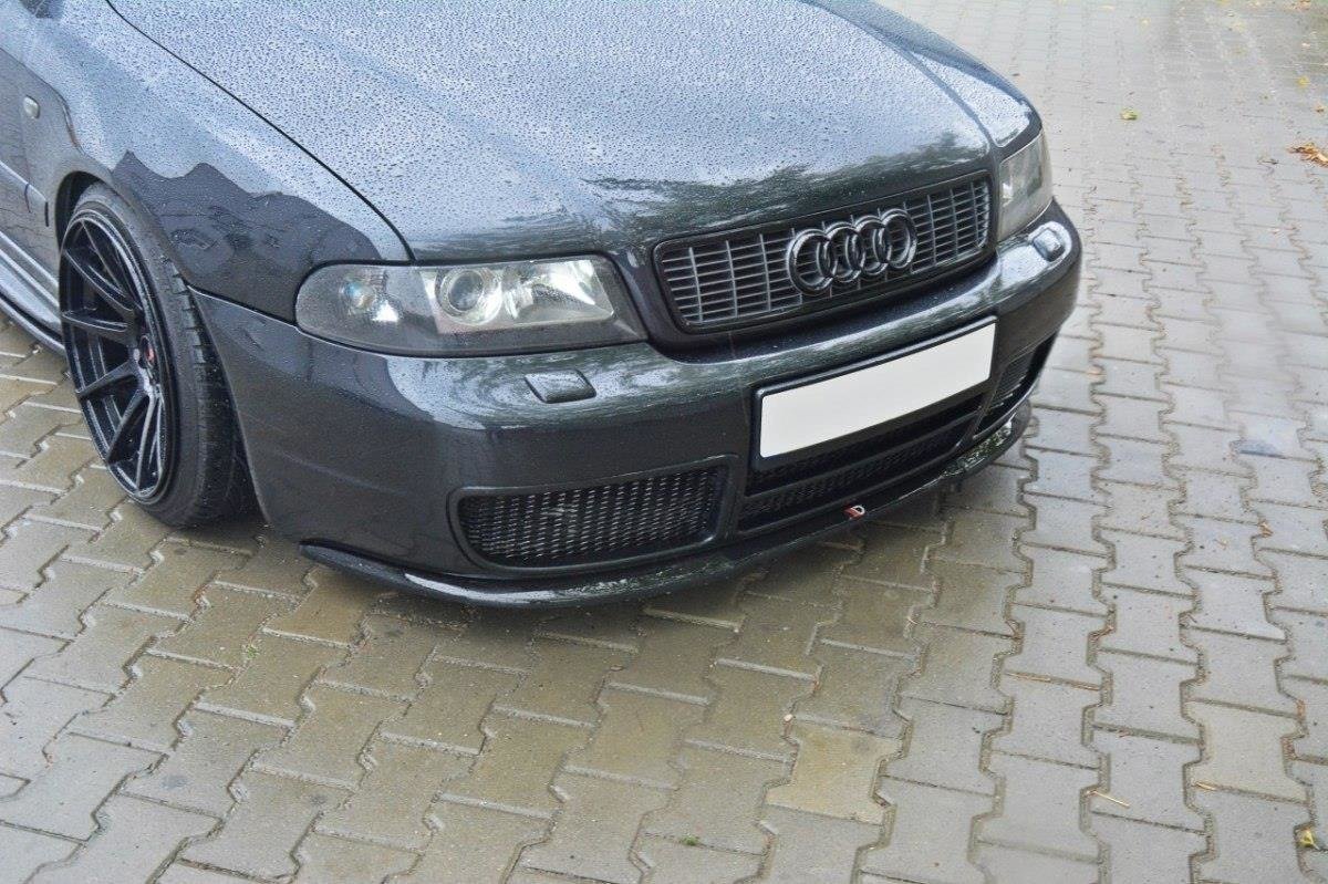 Front Ansatz für AUDI S4 B5 schwarz Hochglanz