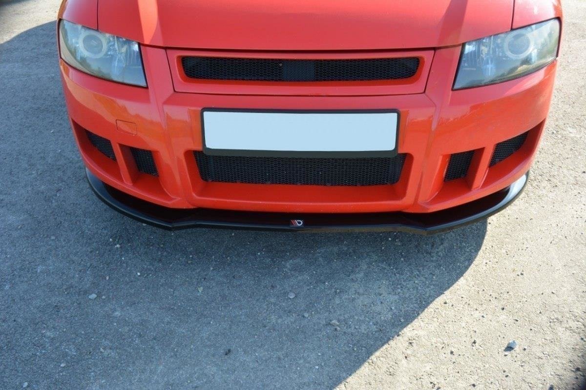 Front Ansatz für FIAT STILO Schumacher ED schwarz matt
