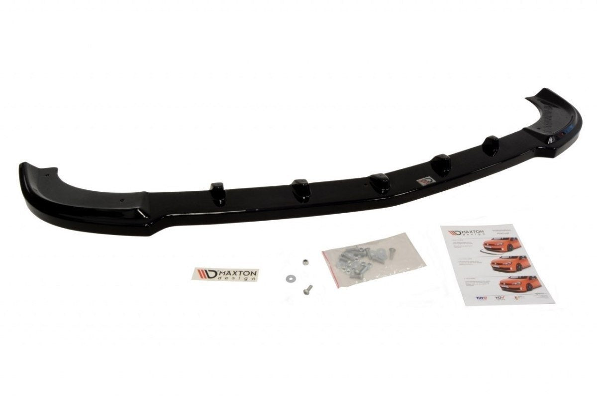 Front Ansatz für MERCEDES SLK R170 FÜR AMG 204 STOßSTANGE schwarz Hochglanz