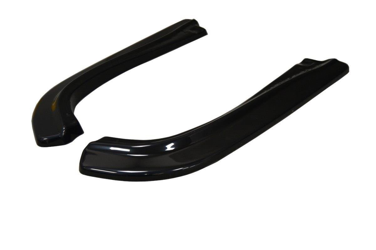 Heck Ansatz Flaps Diffusor für Infiniti G37 Limousine schwarz Hochglanz