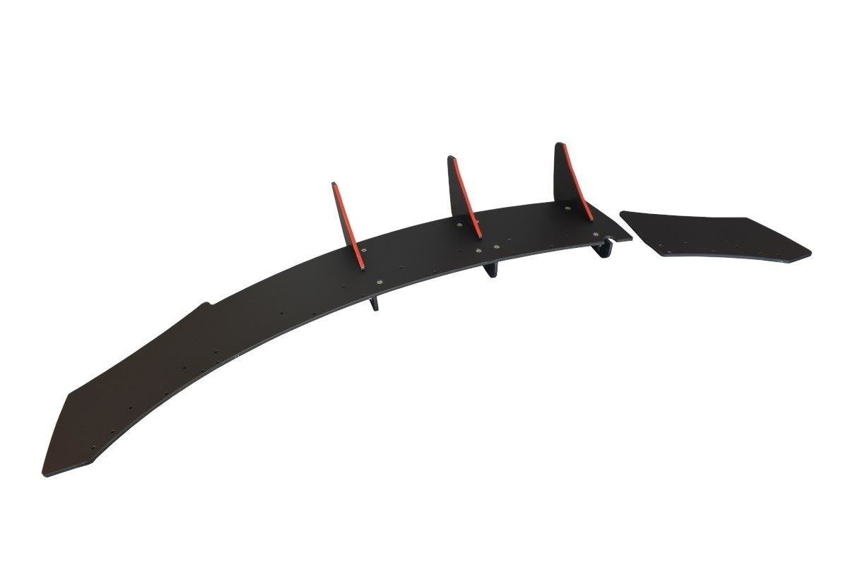 Diffusor Heck Ansatz für Heckschürze V.1 für Seat Leon Mk2 Cupra/ FR