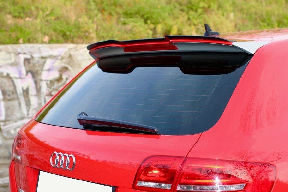 Spoiler CAP für Audi RS3 8P schwarz Hochglanz