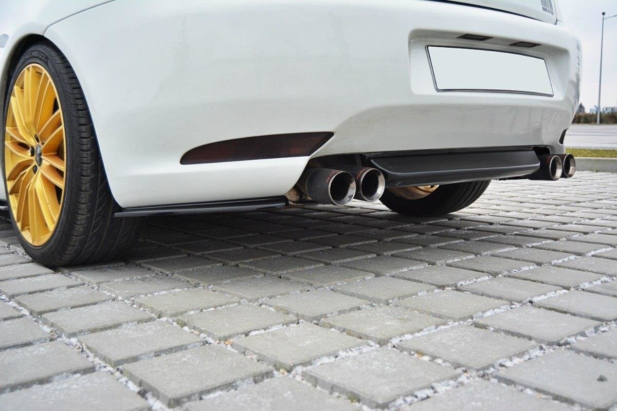 Heck Ansatz Flaps Diffusor für Alfa Romeo GT Carbon Look