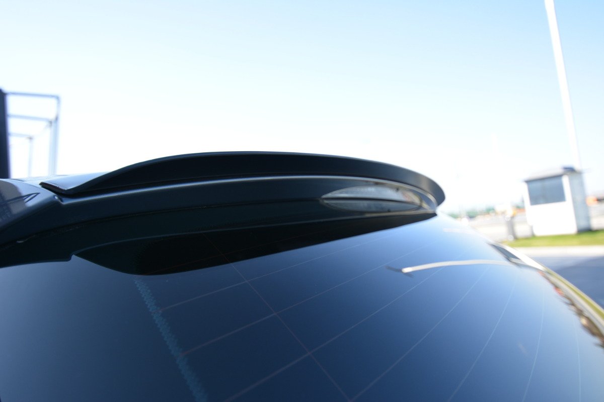 Spoiler CAP für BMW 5er E61 M Paket schwarz matt