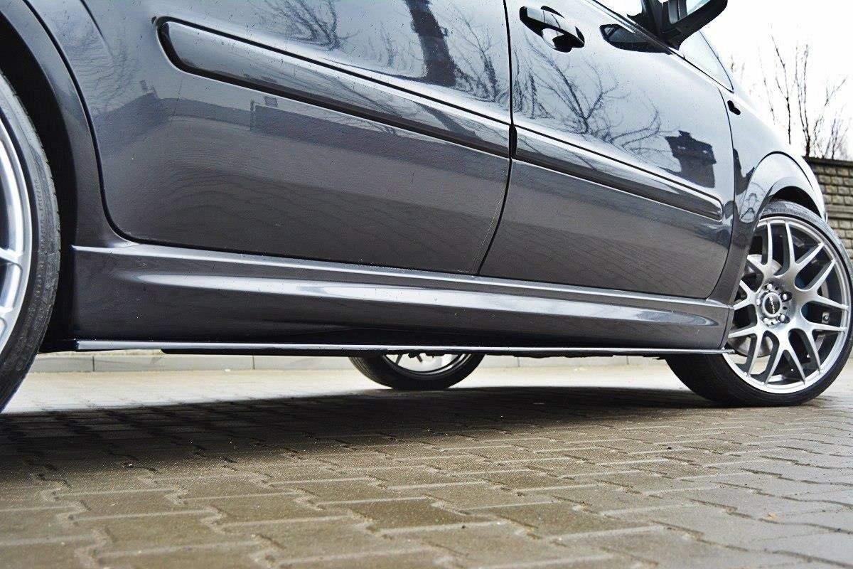 Seitenschweller Ansatz für OPEL ZAFIRA B OPC Carbon Look