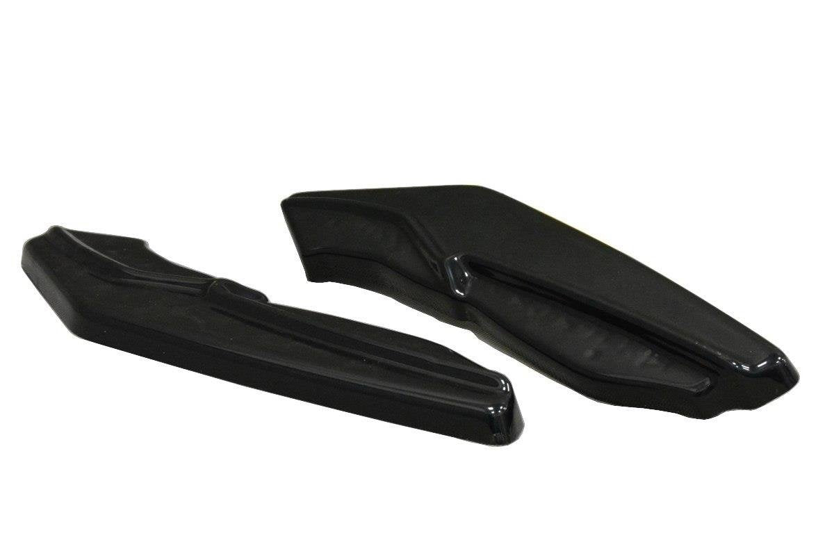 Heck Ansatz Flaps Diffusor für Renault Laguna mk 3 Coupe schwarz matt