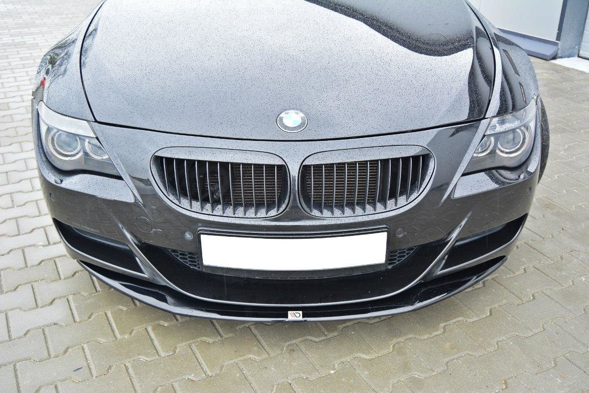 Front Ansatz V.1 für BMW M6 E63 schwarz Hochglanz