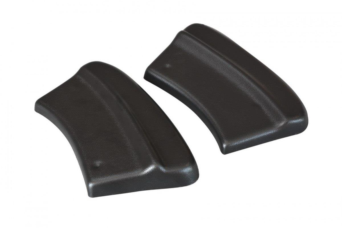 Heck Ansatz Flaps Diffusor V.1 für Ford Fiesta Mk8 ST-Line schwarz Hochglanz