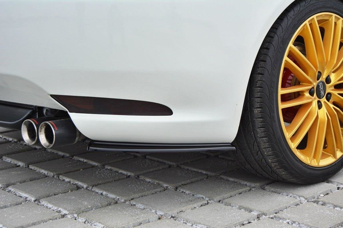 Heck Ansatz Flaps Diffusor für Alfa Romeo GT Carbon Look