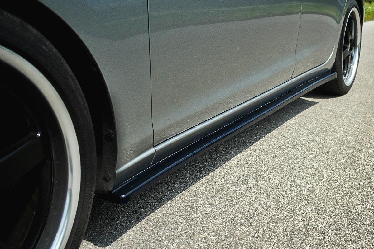 Seitenschweller Ansatz für V.1 für Mazda 6 Kombi GJ (Mk3) schwarz Hochglanz