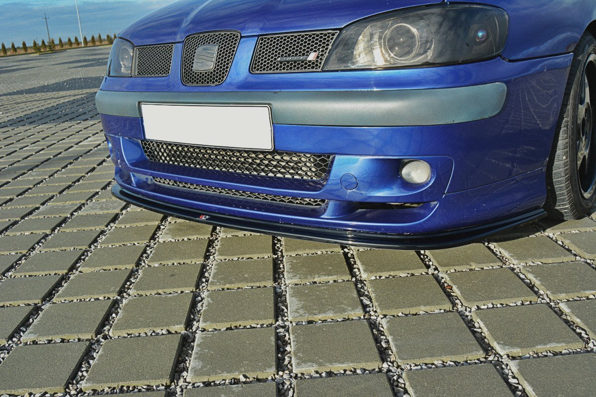 Front Ansatz V.1 für SEAT IBIZA MK2 FACELIFT CUPRA schwarz Hochglanz