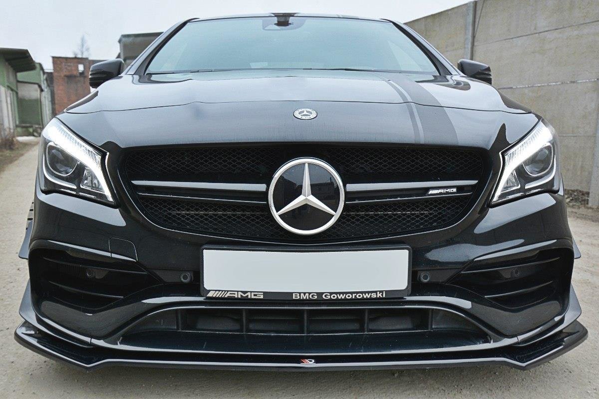 Front Ansatz V.2 für Mercedes CLA A45 AMG C117 Facelift Carbon Look