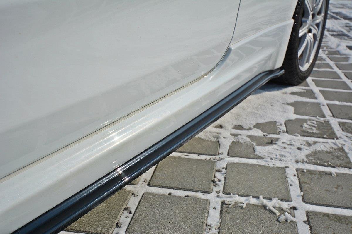Seitenschweller Ansatz für KIA CEE"D / PRO CEE"D GT MK2 schwarz Hochglanz