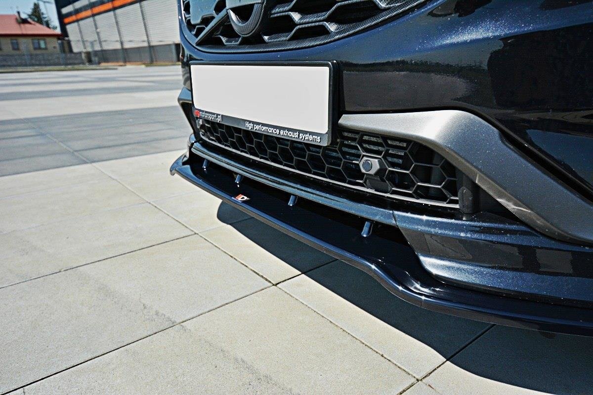 Front Ansatz V.1 für Volvo V60 Polestar Facelift schwarz Hochglanz