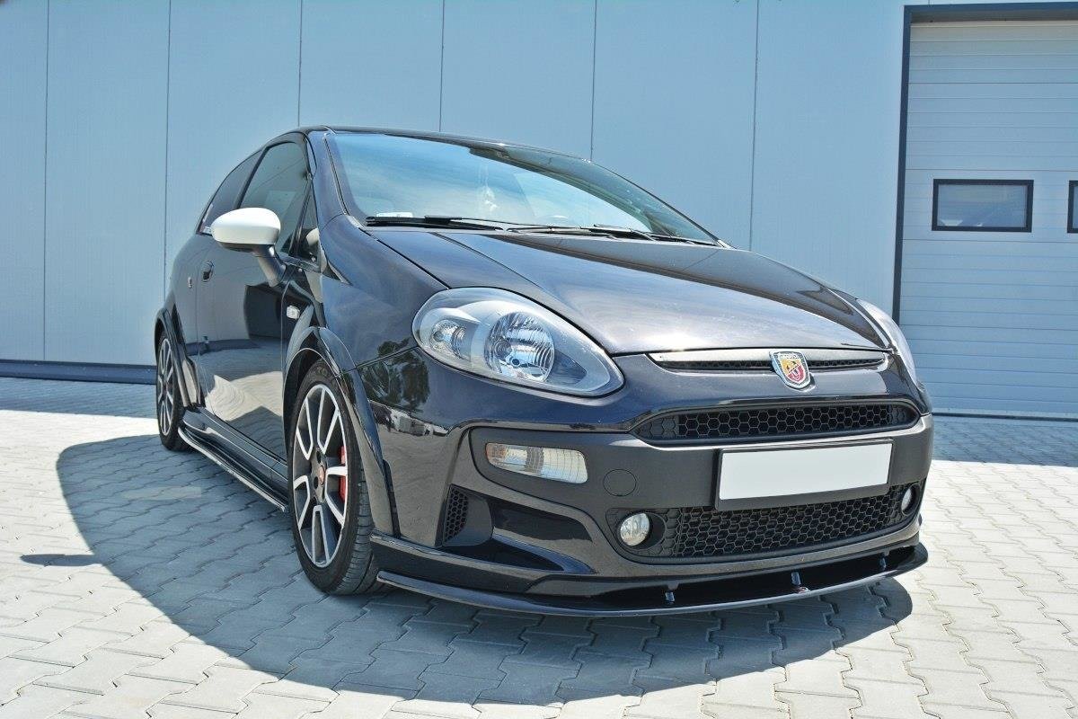 Frontdiffusor Abarth Punto Evo schwarz Hochglanz