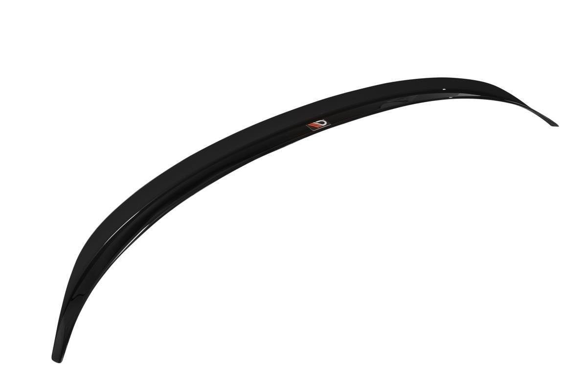 Spoiler CAP für Renault Clio Mk4 schwarz Hochglanz