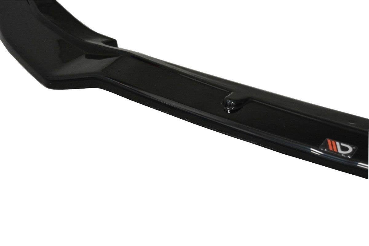 Front Ansatz für Honda Civic Mk9 Facelift schwarz Hochglanz