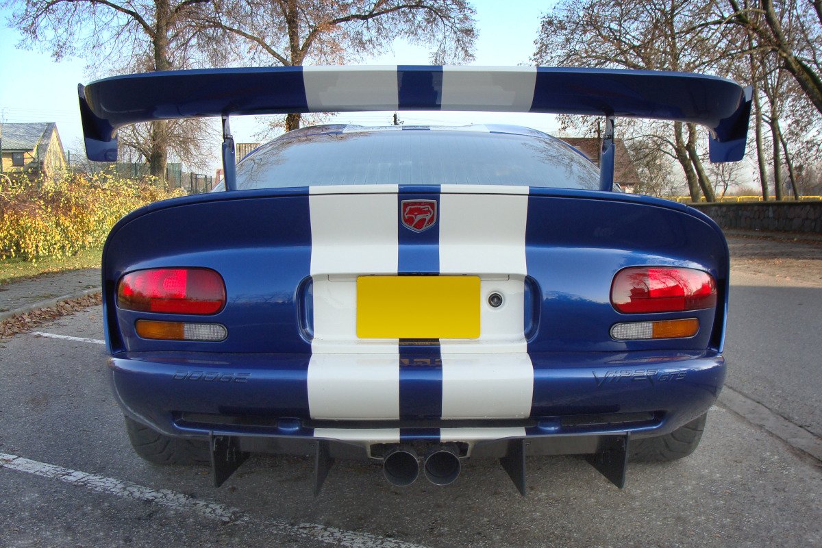 Diffusor Heck Ansatz für Heckschürze für DODGE VIPER GTS